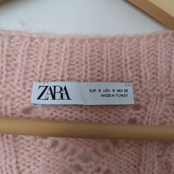 Zara Pink Knit Sweater Set - Picture 4 of 11